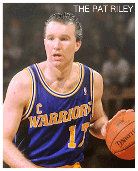 Chris Mullin hairstyles that never were (The Pat Riley)