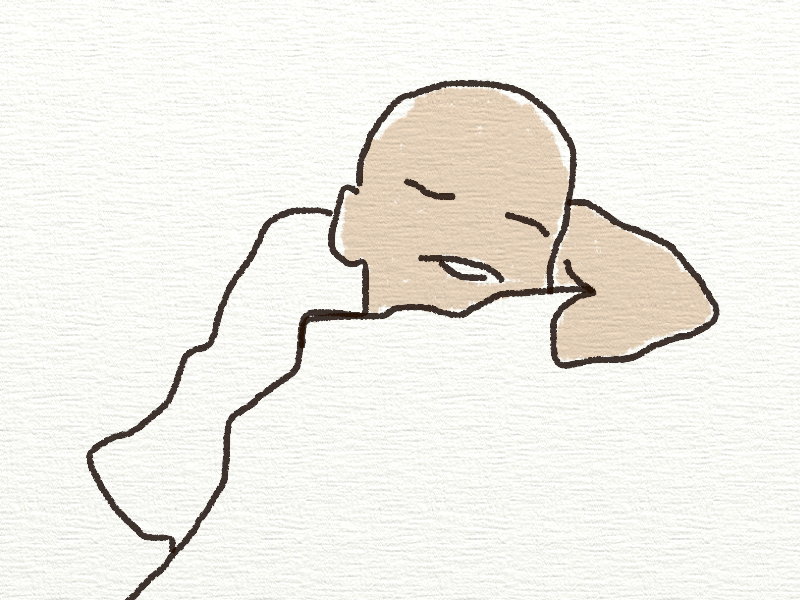 line drawing of a baby