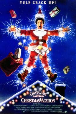 movie poster for national lampoon's christmas vacation